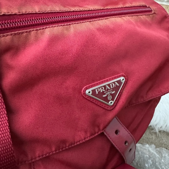 Prada Red Nylon Crossbody - Picture 9 of 9